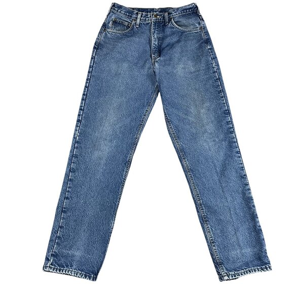 Carhartt Mens Flannel Lined Workwear Jeans Sz 30 x 32 - Picture 1 of 7